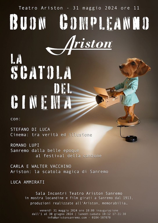 Buon compleanno Ariston Sanremo!